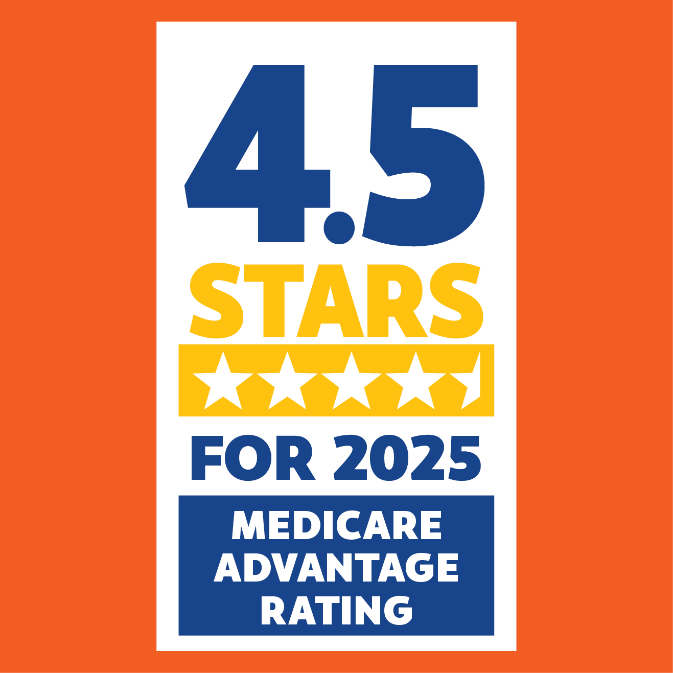 Medicare 4.5-Star Award