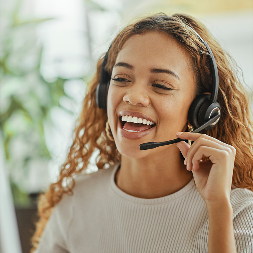 Customer service worker