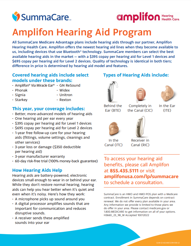 Its Personal Hearing Aid Collateral