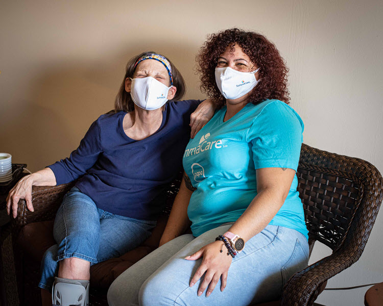 Deborah with Patient